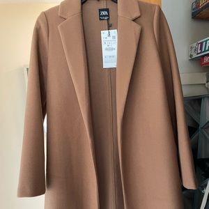 Zara camel coat